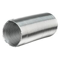 Гнучкий алюмінієвий повітропровід 100*3м, шт