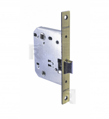 Замок під фіксатор WC [цинк] 70мм квадратна планка з відповідною планкою, шт