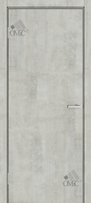 ДБ L 850х2040мм ТМ ОМіС Глухе (гладке), к-б Д40 з ущіл. МДФ п/д, 2H(2BB) 85EN, шт