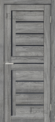 Полотно дверне ПВХ ТМ DOORS 2000х600х40мм С 051 BG (чорне), шт