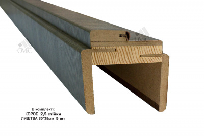 Погонаж Д/40 ТМ ОМіС ТЕЛЕСКОП Cortex (кмпл.), кмпл.