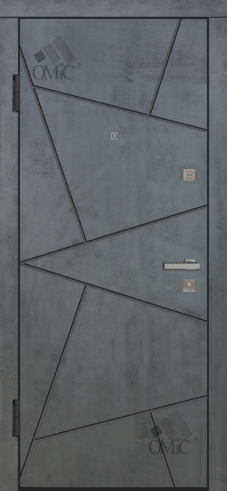 Двері метал. ТМ Riccardi 2050х860 Стандарт 7U-BIT 06 G лів., шт