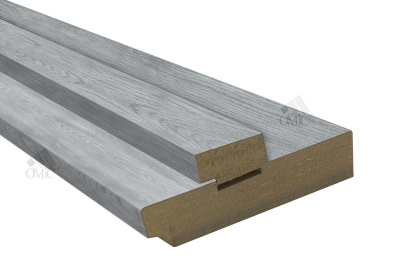 Коробка дверна [МДФ] Д/34(40) ПВХ під добір ТМ ОМіС 100х33 мм (кмпл.), шт