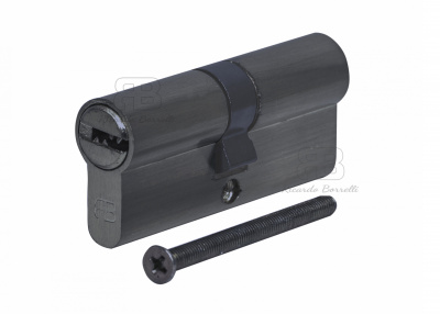 Євроциліндр RB перфорований ключ-ключ 60мм 30/30 ZN, шт