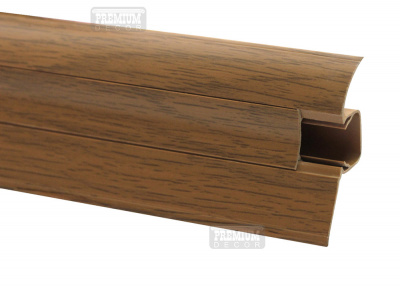 Плінтус Comfort під проводку 54мм 2,5м, шт