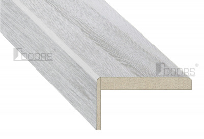 Лиштва [мдф] ТЕЛЕСКОП. ПВХ ТМ DOORS прямокут. 2200х70х50мм (шт.), шт