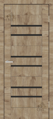 ДБ R 650х2040мм ТМ ОМіС BIT 06 ВG, к-б Д40 з ущіл. МДФ п/д, 3H(2BB) 85EN, шт