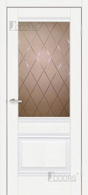 Полотно дверне ПВХ ТМ DOORS 2000х900х40мм С 070 CDb (бронза), шт