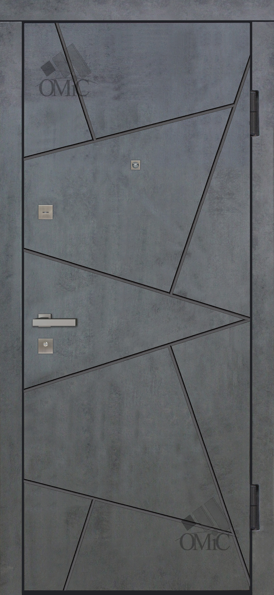 Двері метал. ТМ Riccardi 2050х860 Стандарт 7U-BIT 06 G прав., шт