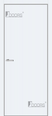 Полотно дверне ТМ Doors 2000х600х42мм TRENTO 01B BLACK (з фрезерув. п/з 96/85), шт