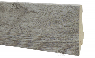 Плінтус Оміс МДФ скошений на кляймер 80*16*2400мм, шт