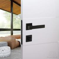 Дверна ручка TM RB QUATTRO модель Q 06.50 (пара), кмпл.