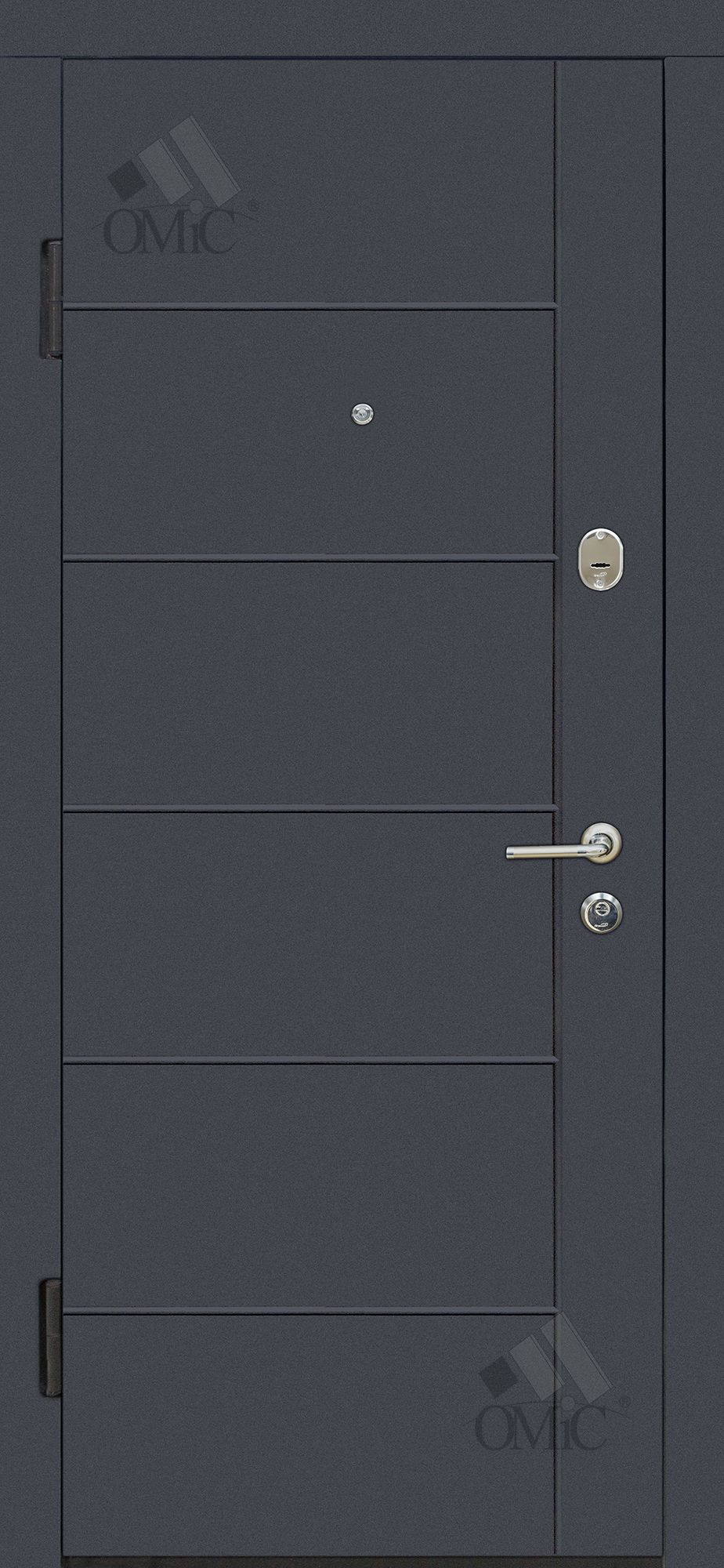 Двері метал. ТМ Riccardi 2050х860 Стандарт G лів., шт