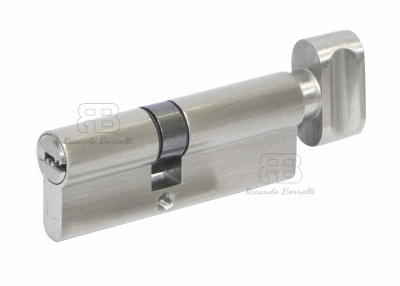 Євроциліндр RB перфорований ключ-поворотник 60мм 30/30Т ZN, шт