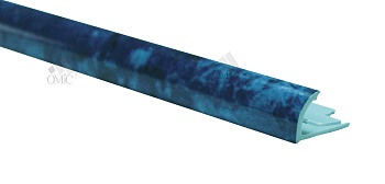 Кут зовнішній ПВХ 9мм мармур для керамічної плитки, шт