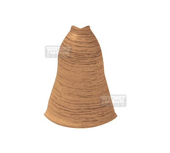 Кут зовнішній для плінтуса ПВХ TM Premium decor 54 Comfort, шт