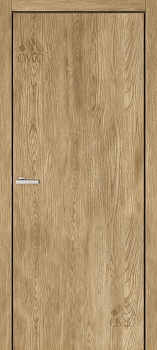 Дверне полотно FLAT ПВХ 01B чорна кромка ABS 1мм, шт