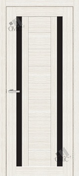 Дверне полотно Deco 02 (чорне скло) 40мм Cortex, шт