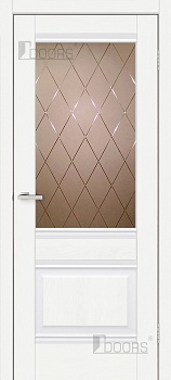 Дверне полотно СМАРТ ПВХ С 070 CDb (сатин бронза малюнок), шт