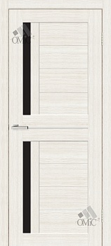 Дверне полотно Deco 01 (чорне скло) 40мм Cortex, шт