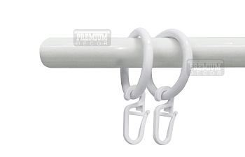 Карниз ТМ PD 16мм одинарний без наконечників 1,6м, кмпл.