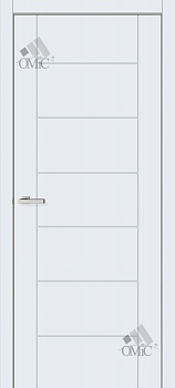 Дверне полотноі idea I 02 грунт білий глуха 34мм з фрезеруванням, шт