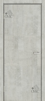 Блок дверний зібраний: модель полотна глухе гладке 40мм ЛІВЕ відкривання (короб 80мм з ущільнювачем, накладні петлі та замок у комплекті), шт