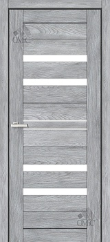 Дверне полотно Lego 11 (скло сатин) 40мм ПВХ   врізка під замок, шт