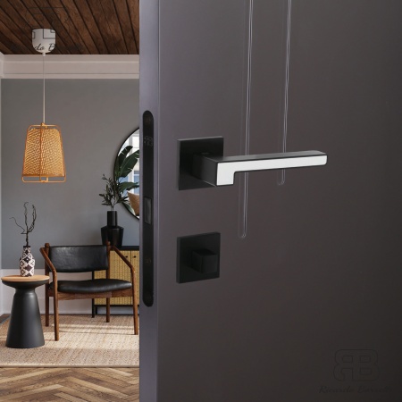 Дверна ручка TM RB QUATTRO модель Q 05.50 (пара), кмпл.