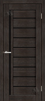 Дверне полотно Lego 07 (чорне скло) 40мм ПВХ, шт