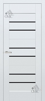 Дверне полотно BIT 06 ВG (чорне скло), шт