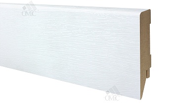 Плінтус МДФ ТМ ОМіС прямий на кляймер 100*19*2400мм, шт