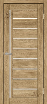 Дверне полотно Lego 07 (скло сатин) 40мм ПВХ   врізка під замок, шт