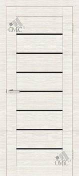 Дверне полотно Deco 10 (чорне скло) 40мм Cortex, шт