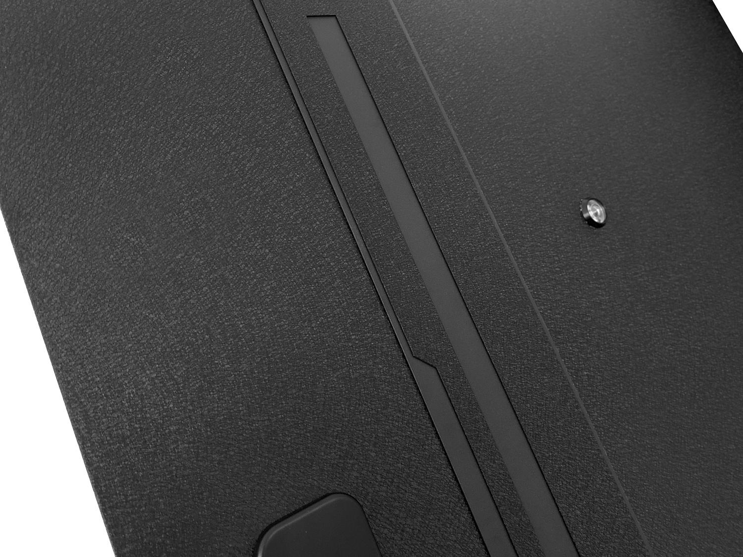 Двері вхідні ТМ Двері БЦ  Санжійка Чорна текстура / спил коньячний, pcs. 