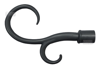 Накінечник "завиток" для карнизу ТМ PD 16мм (уп=2шт.), уп