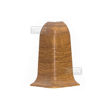 Кут зовнішній для плінтуса ПВХ TM Premium decor 60 мат, шт