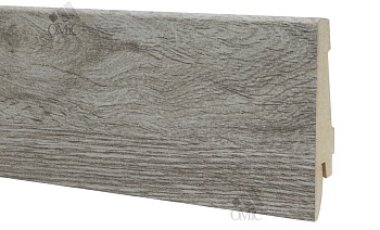 Плінтус МДФ ТМ ОМіС скошений на кляймер 80*16*2400мм, шт