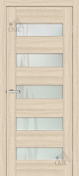 Дверне полотно Форте (скло сатин малюнок) 34мм ПВХ, шт