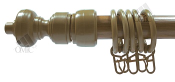 Карниз ТМ ОМиС 28мм стандарт 2,4м, шт