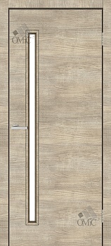 Дверне полотно Т01 ЕКО (скло сатин) 34мм, шт