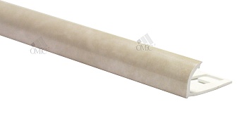 Кут зовнішній ПВХ 8мм мармур для керамічної плитки, шт