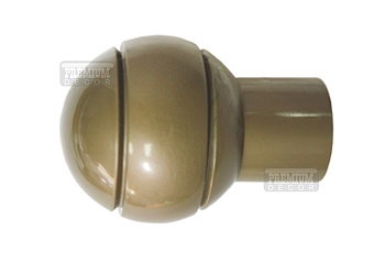 Накінечник "куля" для карнизу ТМ PD 16мм, (уп=2шт.), уп