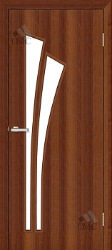 Дверне полотно Пальма ЕКО (скло сатин) 34мм, шт