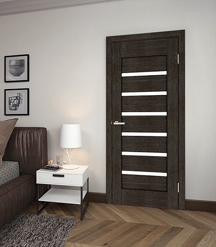 Темні двері в інтер'єрі